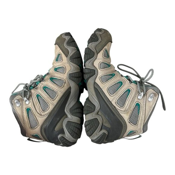 Women's OBOZ Sawtooth Brown Leather Hiking Boots Shoes Size 8 *see pictures* - Picture 3 of 9